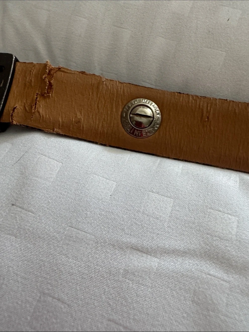 Simons Black leather  Belt with Sparkling Crystal Accents